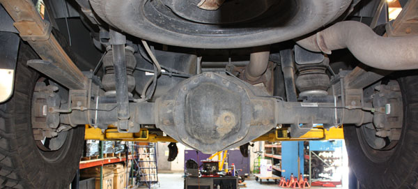 Solid Rear Suspension